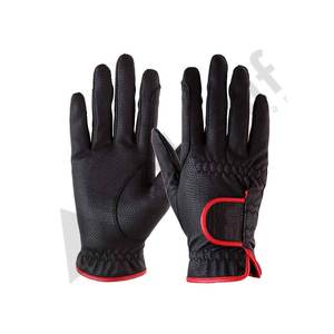Nouveaux gants d'équitation en cuir d'hiver sur mesure à doigts entiers - Product Image 5