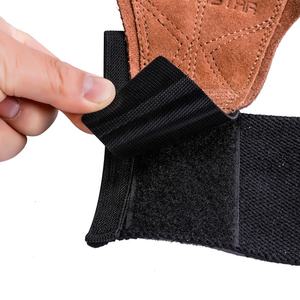 Correas de muñeca para levantamiento de pesas y Palma, agarres de mano, cuero de vaca, levantamiento de pesas, precio de fábrica - Product Image 3