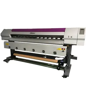X-roland impressora flexível, alta eficiência cmky eco solvente 1.6m 5ft xp600