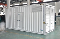 Marca de Japón en silencio en contenedores M S6R2-PTA 800kw 1000kva 1mw japonés hecho generador diesel con Stamford del motor