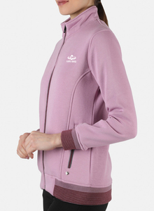Sudadera con capucha personalizada para mujer, de algodón y poliéster, ropa para Parte Superior Femenina, color púrpura, con Logo personalizado, fabricada por camuflaje Impex, 2022 - Product Image 4