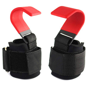 Fitness Weight Lifting Hook Gym Fitness Weightlifting Training Grips Straps Wrist Support Weights Power <b>Dumbbell</b> Hook - Product Image 3