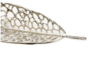Bandeja de servicio de hoja dorada moderna, artículos de aluminio para Hotel, servidor de comida decorativo de mesa, plato elegante para comedor en casa - Product Image 6
