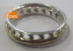 925 Fine Sterling Silver Designer Spinner Band Ring Fabricante de joyas para ocasiones, fiestas y regalos - Product Image 4
