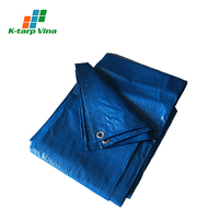 Lona de Alta Calidad para Camiones Ligeros, Lámina de HDPE, Material PE, Superficie Mate Impermeable, 40-80 GSM, Corte Personalizado