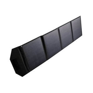 Panel Solar portátil plegable de 4 pliegues de 50W, 12V, batería portátil de iones de litio para campamento pequeño, generador de carga de luz, bolsa de Manta para uso doméstico - Product Image 3