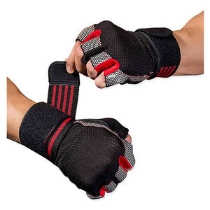 Gants de sport unisexes SALAMIN légers, antidérapants, respirants, en polyester, pour la musculation et l'entraînement en salle de sport - Product Image 1