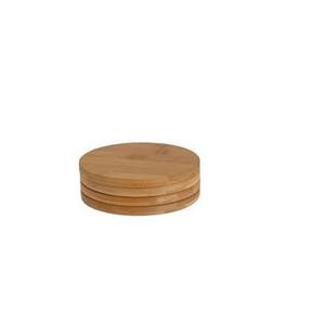 Tasse en bois de forme ronde, 6 pièces, pour la maison et la cuisine, pour le verre à eau et dessous de verre en bois pour les meilleurs ventes - Product Image 5