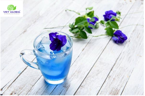 Viet nam Butterfly Pea flower Herbal slimming Tea High Quality Organic Blue Tea