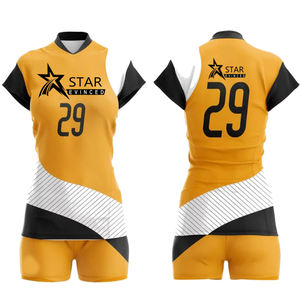 Conceptions de haute qualité Volleyball Jersey uniforme Logo personnalisé sublimation Volleyball uniformes avec OEM - Product Image 1