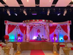 Mandap de Boda de Fibra de Cristal, Decoración Moderna para Bodas y Eventos Indios, Último Diseño para Bodas - Product Image 6