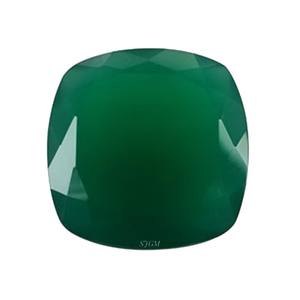 14mm corte de cojín natural verde/rojo/Negro ónix venta al por mayor precio de fábrica alta calidad facetado piedra preciosa suelta rojo ónix IGI - Product Image 1