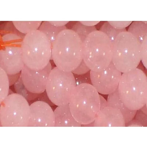 Cuentas redondas de cuarzo rosa de alta calidad de 8mm, cuentas de piedras preciosas naturales para la fabricación de joyas, venta al por mayor a granel a precio de fábrica - Product Image 1