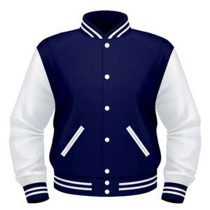 Nuevas chaquetas de bombardero de béisbol de invierno de tendencia para hombre, impermeables y de talla grande, logotipo personalizado, moda de venta completa - Product Image 1