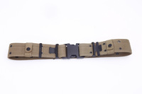 Ceinture d'entraînement tactique CS extérieure sur mesure en nylon sécurisé de style vintage avec résine tissée pour boucle style décontracté