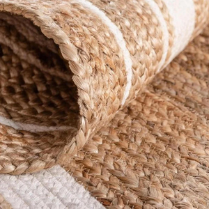 Alfombra Redonda de Jacinto de Agua para Decoración de Pisos, Hecha en Vietnam, Venta al por Mayor - Product Image 4