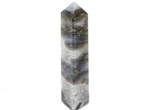 Wholesale <b>Natural</b> <b>Crystal</b> Tower Wand Agate Point Tower for Healing Semi-Precious Stone Craft - Product Image 2