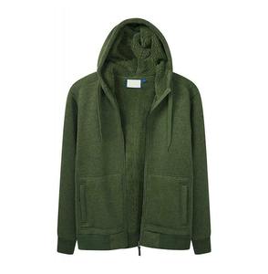 Sweat-shirt en polaire à manches longues et fermeture éclair de haute qualité pour hommes Sweat à capuche avec logo personnalisé-Méthode de tissage tricoté - Product Image 1