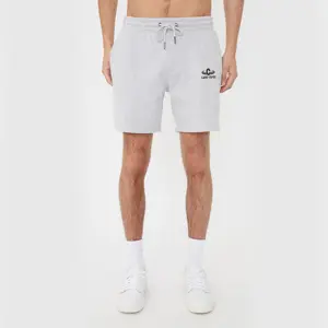 Men White Printed Boxer Casual Long Fleece Cargo Plain Mesh Stylish Net Shorts With Custom Logo Manufactured By Camo Impex