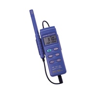 Portable Industrial Temperature Humidity Meter Probe CENTER Brand Model CENTER 310 ABS Material 1 Year Warranty Customizable