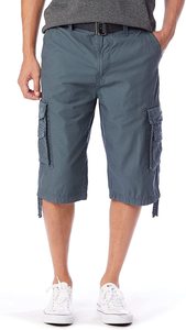 Pantalones cortos informales de algodón para hombre, ropa de pesca con múltiples bolsillos, pantalones cortos de carga a la moda, de verano, venta al por mayor - Product Image 2