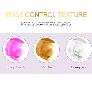 Attaches fermes, contrôle des bords, pour cheveux noires, sans paillettes, 5 tailles - Product Image 3