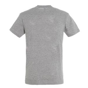 เสื้อยืดลำลองสีเทาระบายอากาศได้ดีเสื้อยืดสตรีทแฟชั่นทำโลโก้แบรนด์ตามสั่ง - Product Image 2