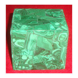 Natural Green Shades Malachite Marble Box For Personal Use - Product Image 1