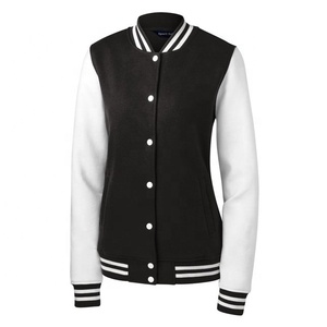 Chaqueta universitaria de béisbol estilo americano para mujer, para invierno, talla grande - Product Image 3