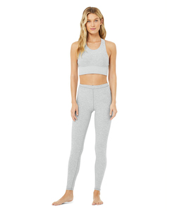 Mallas suaves hechas a medida para mujer, Conjunto de sujetador para yoga, entrenamiento, correr, informal, con estampado personalizado - Product Image 1