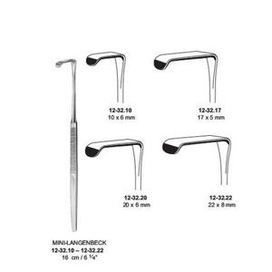 Langenbeck เครื่องมือทันตกรรมสำหรับการผ่าตัดแบบดึงกลับขนาดเล็กเกรดสูงทำจากเหล็กแหล่งจ่ายไฟด้วยมือ - Product Image 2