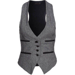 Gilets à col en V pour femmes gilets décontractés de haute qualité coupe-vent à la mode pour le Bangladesh vente en gros les plus vendus - Product Image 1