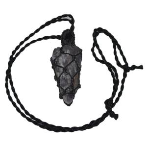 Amethyst Natural Wire Wrapped Pendant buy online - Product Image 1