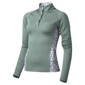 Camiseta de manga larga de alta calidad para montar a caballo: ropa ecuestre de secado rápido para mujer - Product Image 1