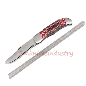 Cuchillo plegable gigante hecho a mano, longitud cerrada de 12 pulgadas, con doble hoja (smk1609) - Product Image 5