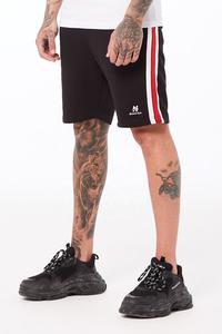 Algodón French Terry Cintura media Cierre de cordón Respetuoso con el medio ambiente Transpirable Fitness Entrenamiento informal Hombres Pantalones cortos deportivos - Product Image 4