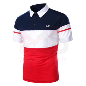 Wholesale Customized Logo Plain for <b>Polo</b> T-<b>Shirt</b> for Men and <b>Women</b> Plus Size Breathable Knitted Fabric Blank Design - Product Image 2