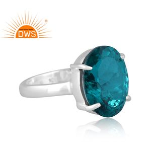 แหวนวางซ้อนกันได้สำหรับผู้หญิงเครื่องประดับเงินธรรมชาติเป็นของขวัญสำหรับผู้หญิงสำหรับผู้หญิง - Product Image 3