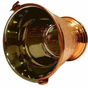 Premium quality Steel Copper Bucket for Restaurant, Hotel Ware home ware at wholesale price - Product Image 3