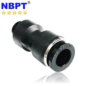 Raccordo pneumatico <span class=keywords><strong>One</strong></span> Touch a resistenza industriale in linea riduttore PG Mini raccordo - Product Image 3