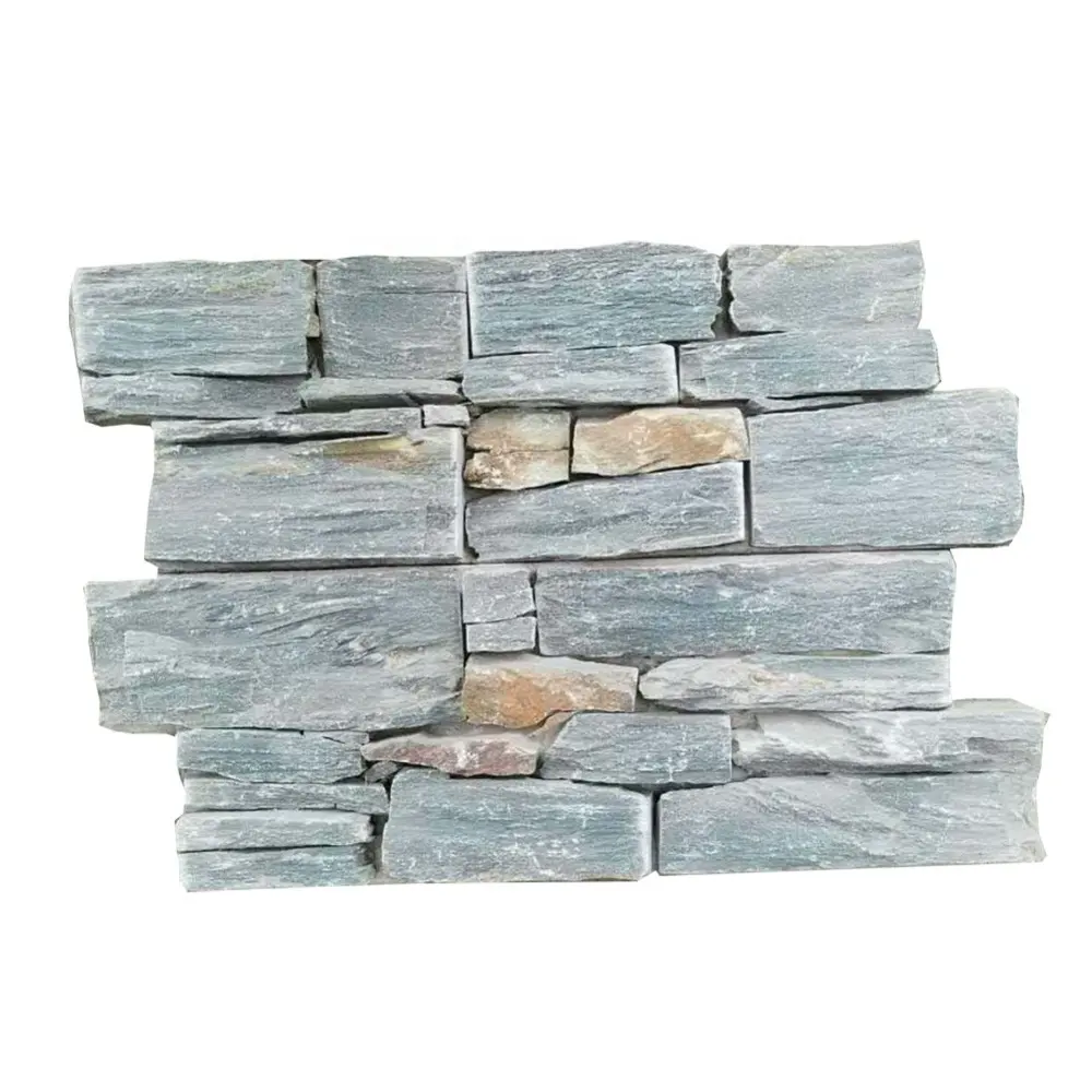 Samistone Leisteen Fineer Buitenmuur Split Slate Tegels