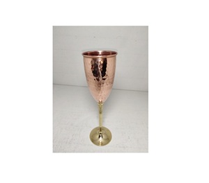 Copper Wine Glass Wholesale Glass <b>Goblets</b> - Product Image 1