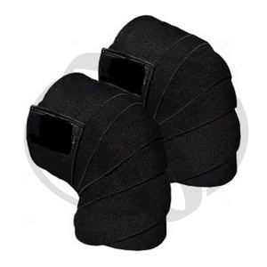 Rodilleras para gimnasio, bandas de levantamiento de pesas, cierre con correa multicolor, en venta - Product Image 5