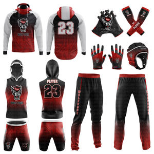 PAQUETE DE OFERTA DE UNIFORMES DE FÚTBOL AMERICANO DE SUBLIMACIÓN PERSONALIZADOS 2025, UNIFORMES DE FÚTBOL AMERICANO 7 CONTRA 7 DE ALTA CALIDAD PARA JÓVENES, PAQUETES DE UNIFORMES DEPORTIVOS 7 V 7 - Product Image 1