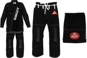 ยูโดชุดกิโมโน Gi ชายหญิงเด็กสีขาวและสีน้ําเงินพร้อมเข็มขัด - Product Image 2