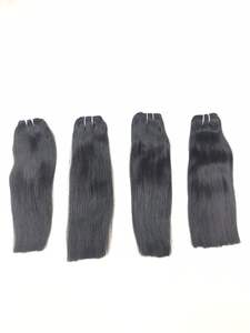 Extensions de cheveux naturels pour femmes, qualité supérieure, lisses, cuticules, vierges, Double trame faite Machine, prix vente en gros - Product Image 5