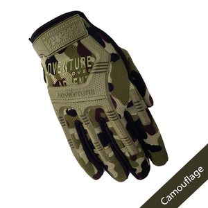 <b>Touchscreen</b> Leather Motorcycle <b>Gloves</b> Hard Knuckle Full Finger Eco-Friendly All-Season Safety Work Protective <b>Gloves</b> for Men - Product Image 6