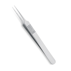 Pinces à cils premium pour extensions, à pointe droite et courbée, en acier inoxydable, pour volume - Product Image 6