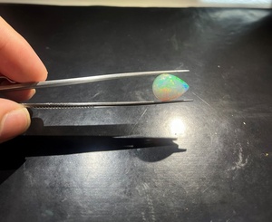 ธรรมชาติที่ไม่ได้รับการรักษาโอปอลที่มีคุณภาพสูงรูปทรงลูกแพร์5.00 Cts พลอยหลวมกับไฟเล่นโดย Sadiya นานาชาติ - Product Image 4