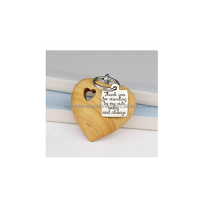 Approvisionnement direct usine : Clé de maison en bois artisanale, moderne, écologique, légère, durable, avec logo personnalisé - Product Image 6